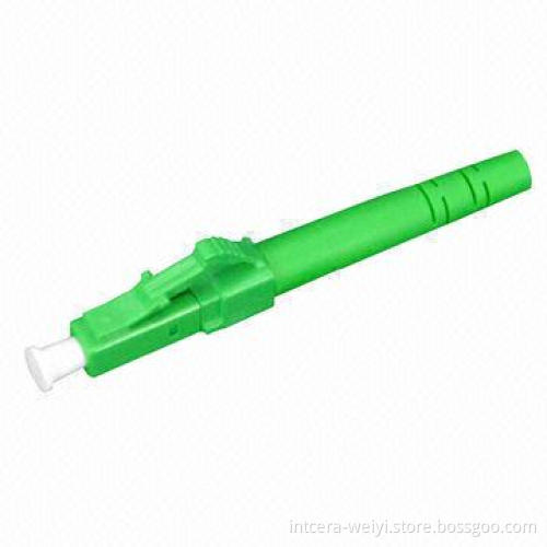 LC/APC Single mode and Simplex Fiber Optic Patch Cord/Fiber Pigtail with IL<0.2db and RL>60db